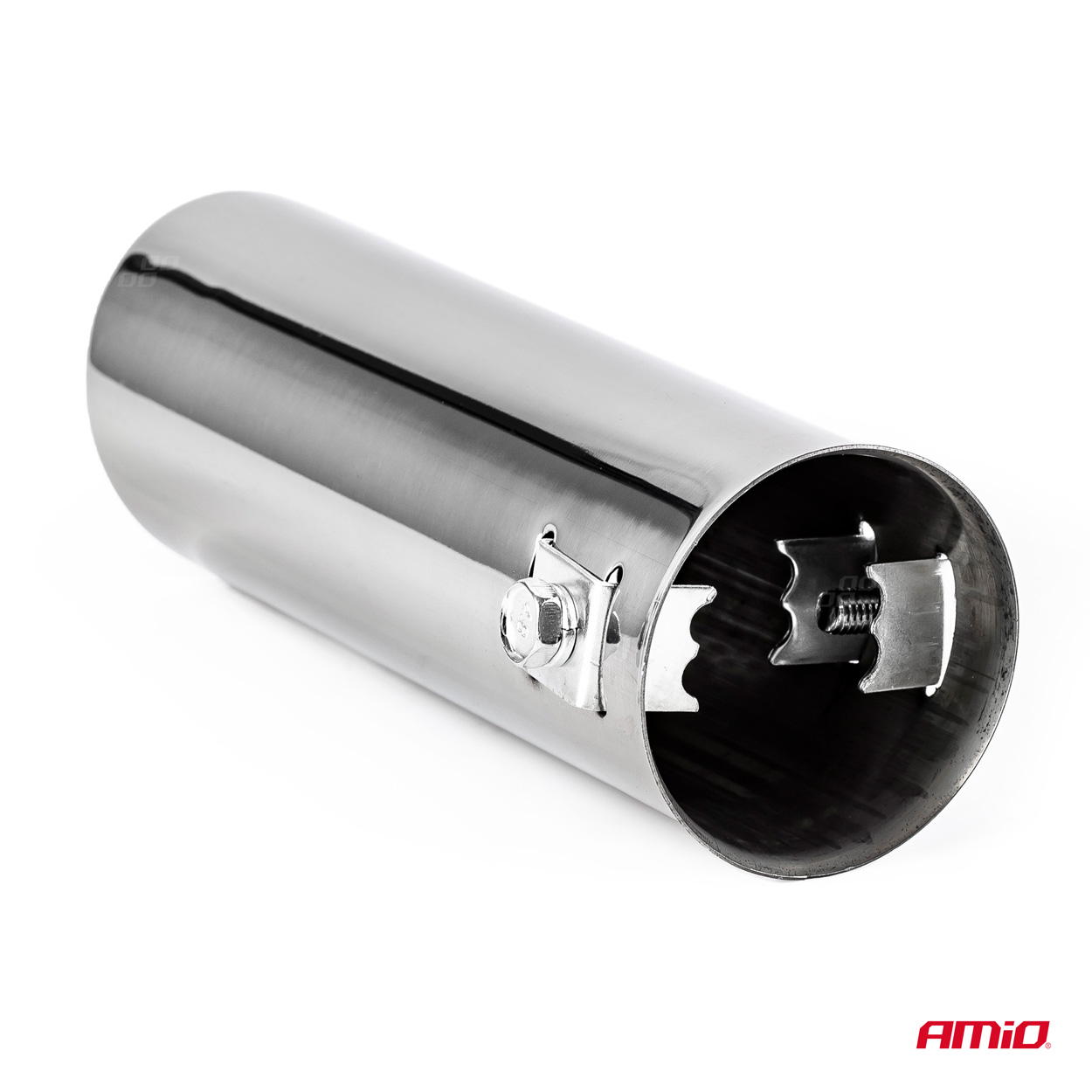 Koncovka výfuku AMIO MT 002, průměr 54 mm, kulatá