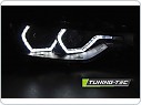 Přední světla BMW 3 F30, F31 s LED Angel Eyes DRL 2010-2015 černá