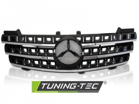 Přední maska Mercedes W164 05-08 chrom černá