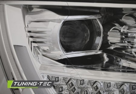 PŘEDNÍ SVĚTLA, VW T6, 2015- TUBE LIGHT, CHROMOVÉ