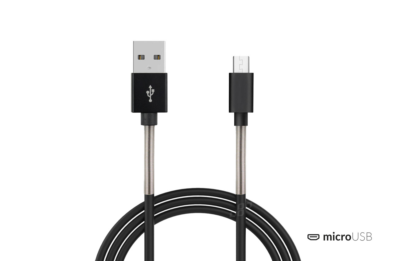 USB NABÍJECÍ KABEL S KONCOVKOU MICRO USB AMIO FULLLINK UC-1