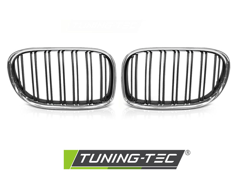 PŘEDNÍ MASKA, LEDVINKY BMW F01, 2009-2012, CROM-BLACK