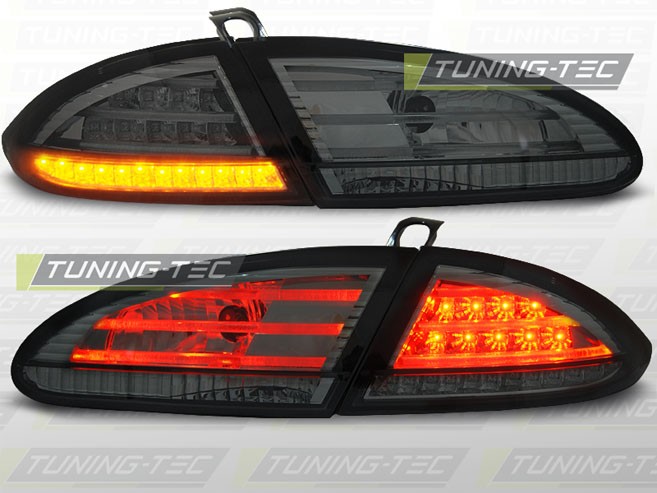 ZADNÍ SVĚTLOMETY, SVĚTLA, LAMPY LED SEAT LEON, 2005-2009, KOUŘOVÉ