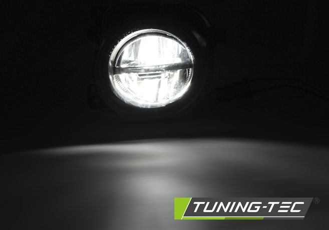 Mlhové světla BMW F10, F11, F07 LCI 06.13-16 LED chrom