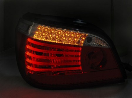 ZADNÍ SVĚTLA BMW E60 2003-2007, ČERVENÁ S LED DYNAMICKÝM BLINKREM