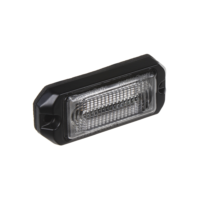 SLIM výstražné LED světlo vnější, modré, 12-24V, ECE R65