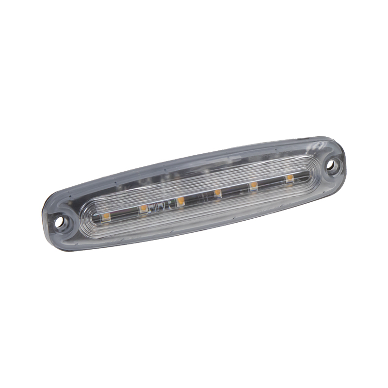 PREDATOR Ultra Slim 6x5W LED, 12-24V, oranžový, ECE R65