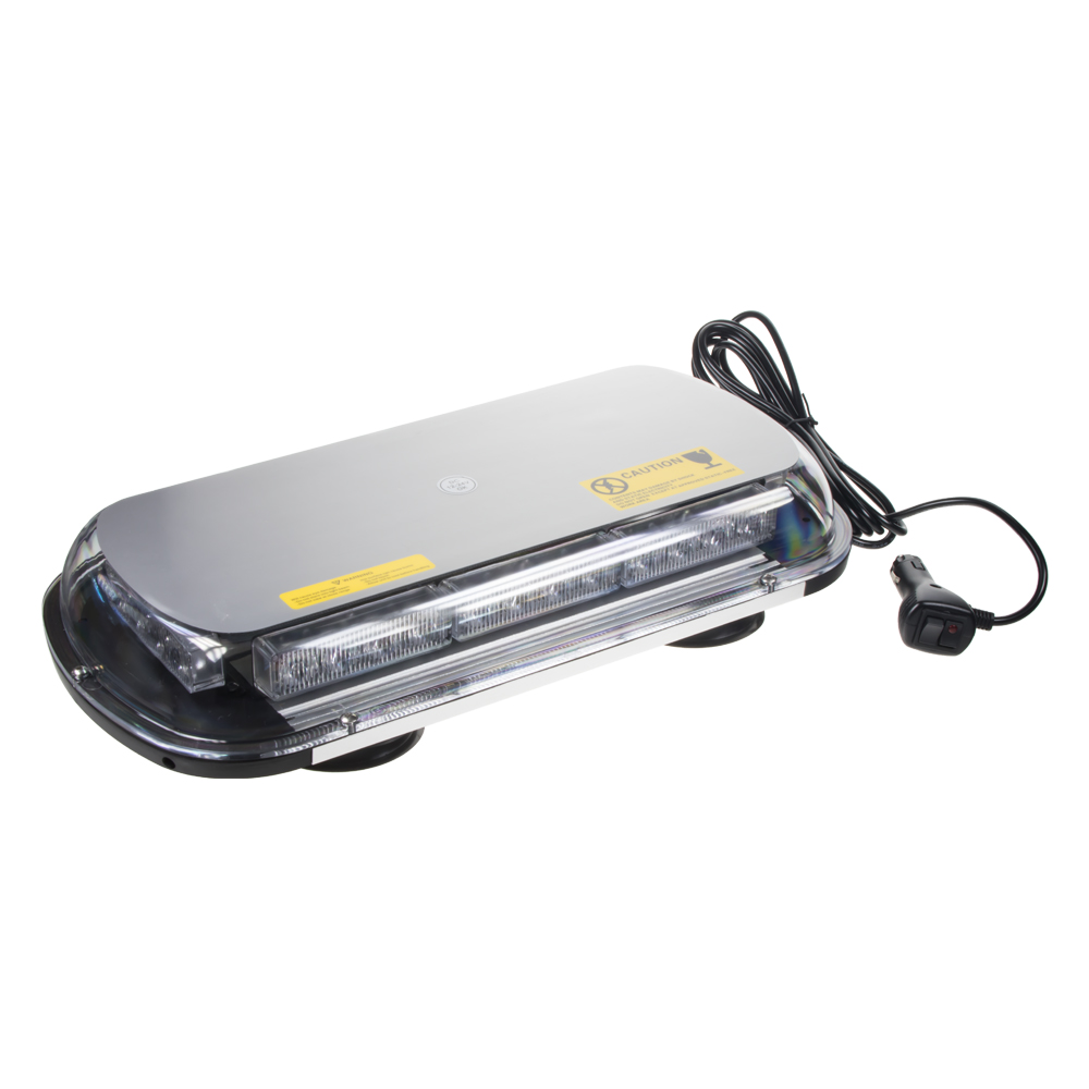 Rampa oranžová, 32LEDx1W, magnet, 12-24V, 440mm, ECE-R10