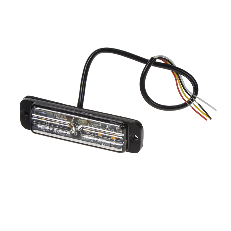 LINEAR LED 6x5W LED, 12-24V, modrý, ECE R65