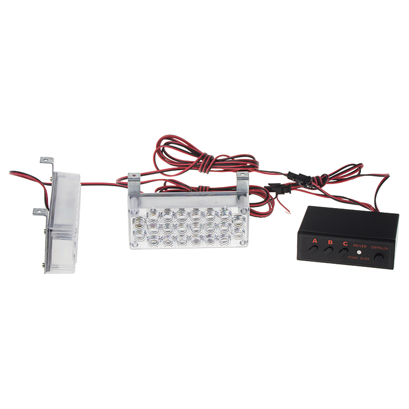 PREDATOR LED vnější, 12V, modro-červený