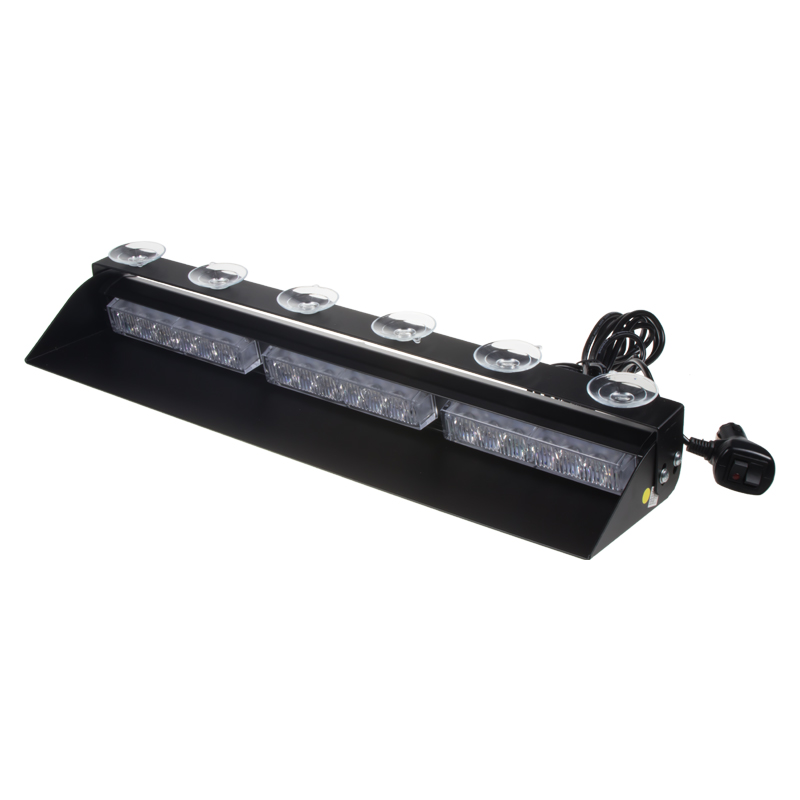 PREDATOR LED vnitřní, 18x3W, 12-24V, oranžový, 490mm, ECE R10