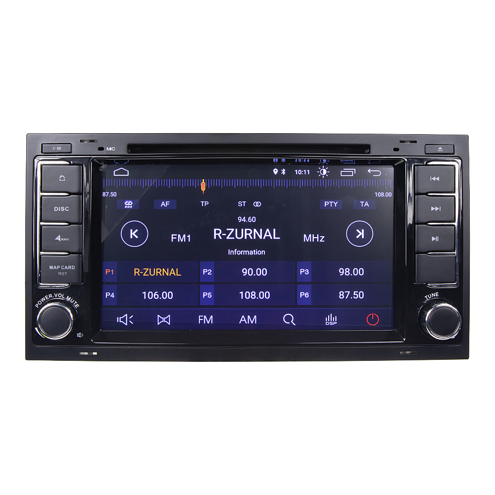 Autorádio pro VW Touareg 2004-2011 / T5 2003-2010 s 7" LCD, Android, WI-FI, GPS, CarPlay, 4G, BT