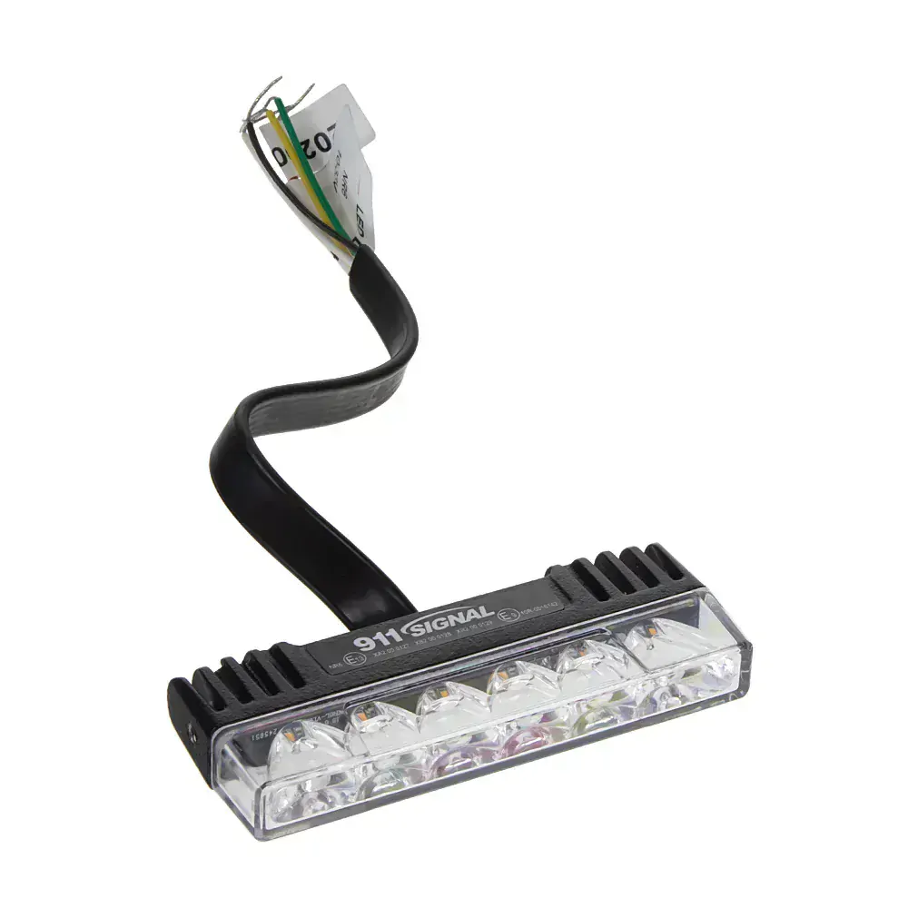 PROFI SLIM výstražné LED světlo vnější, do mřížky, oranžové, 12-24V, ECE R65