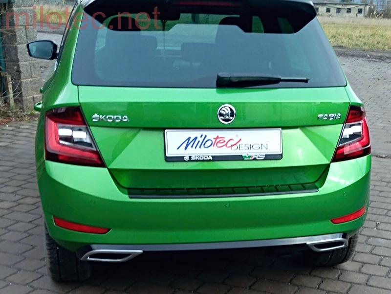 Dummy - koncovky výfuku, Fabia III. Facelift, Monte Carlo, od r.v. 09/2018