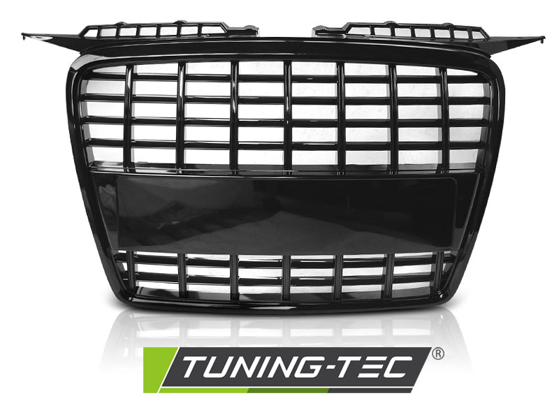 PŘEDNÍ MASKA AUDI A3 2005-2008, S8 LOOK ČERNÝ LESK
