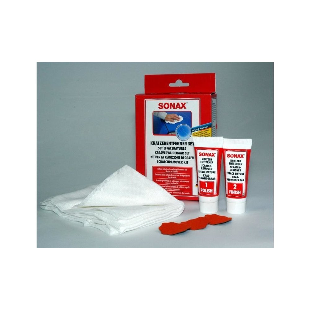 Sada na odstraňování rýh z laku Sonax (2 x 25 ml)