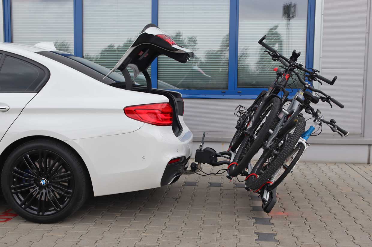 Nosič kol na tažné zařízení AMIO TBC-01/3 pro 3 kola