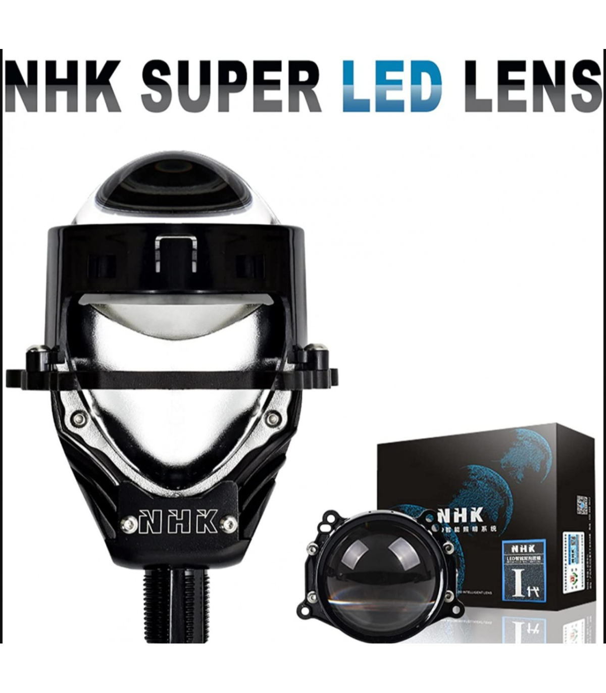 NHK® BILED projektory 3,0", G5, 5500K, 12V, 40W, 5500K, šroubovací, 2ks