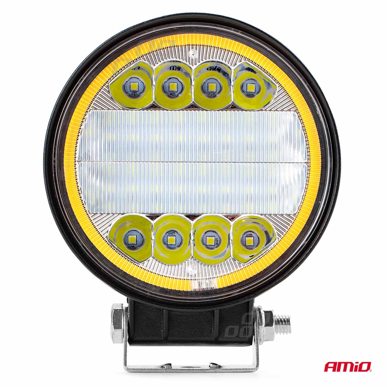 LED pracovní světlo COMBO ANGEL EYES 42 LED 3360 LM (Ø 110 x 40 mm) - Amio AWL14