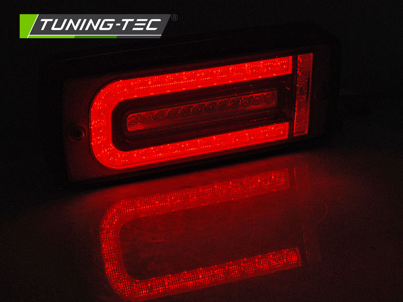 ZADNÍ SVĚTLA, SVĚTLOMETY MERCEDES G-KLASA, W463, 2007-2017, LED, RED/WHITE