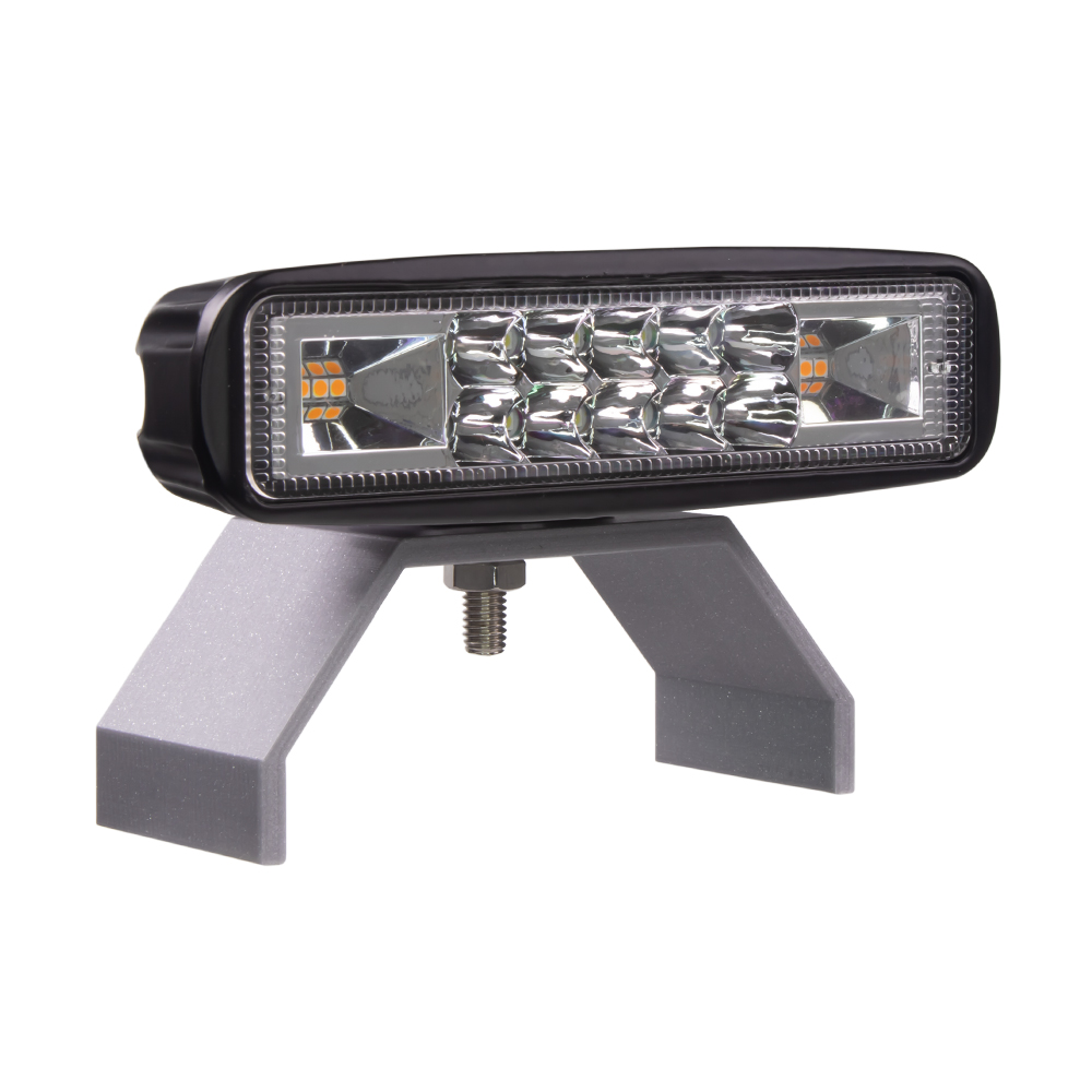 LED světlo obdélníkové bílé/oranžové, 48W, ECE R10