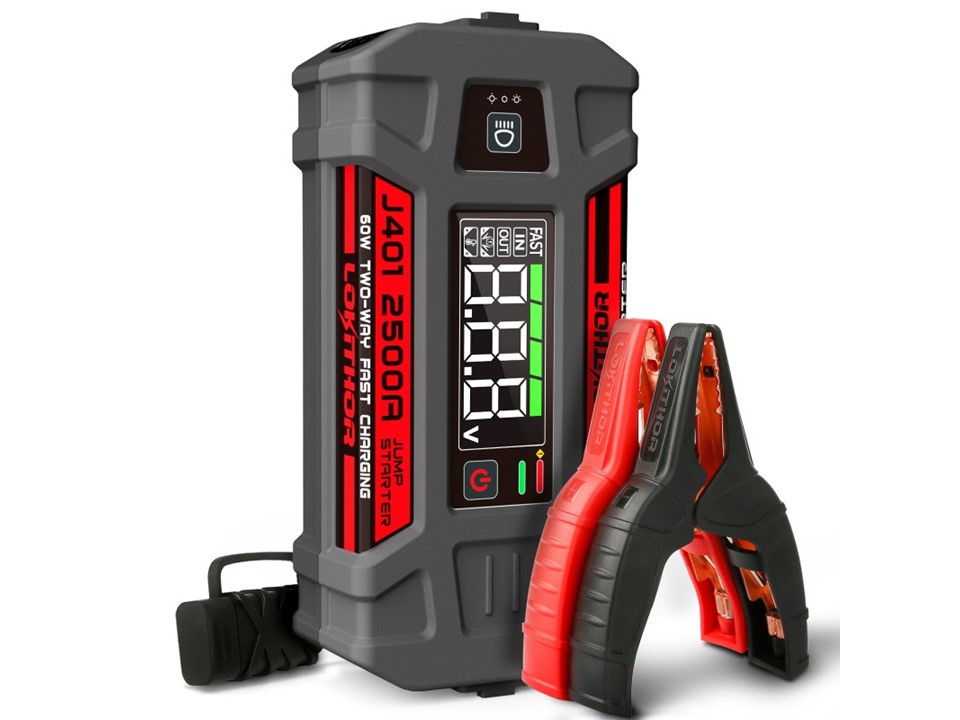 Startovací zdroj (JumpStarter), 74Wh/2500A, 12V