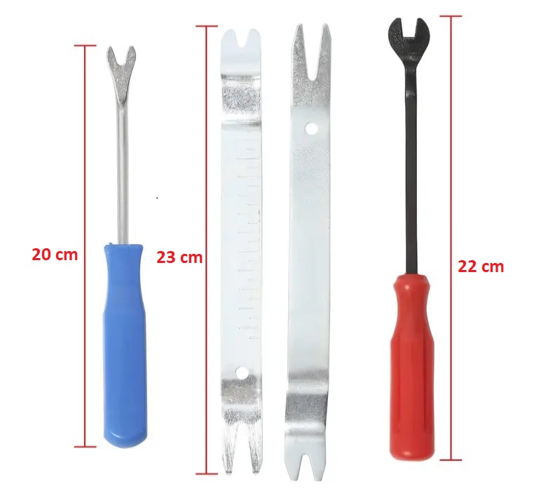 Sada-vyjímacích nástrojů na plastové trny