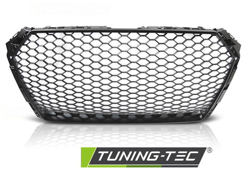 Přední maska Audi A4 B9 15- černá mat. RS-STYLE