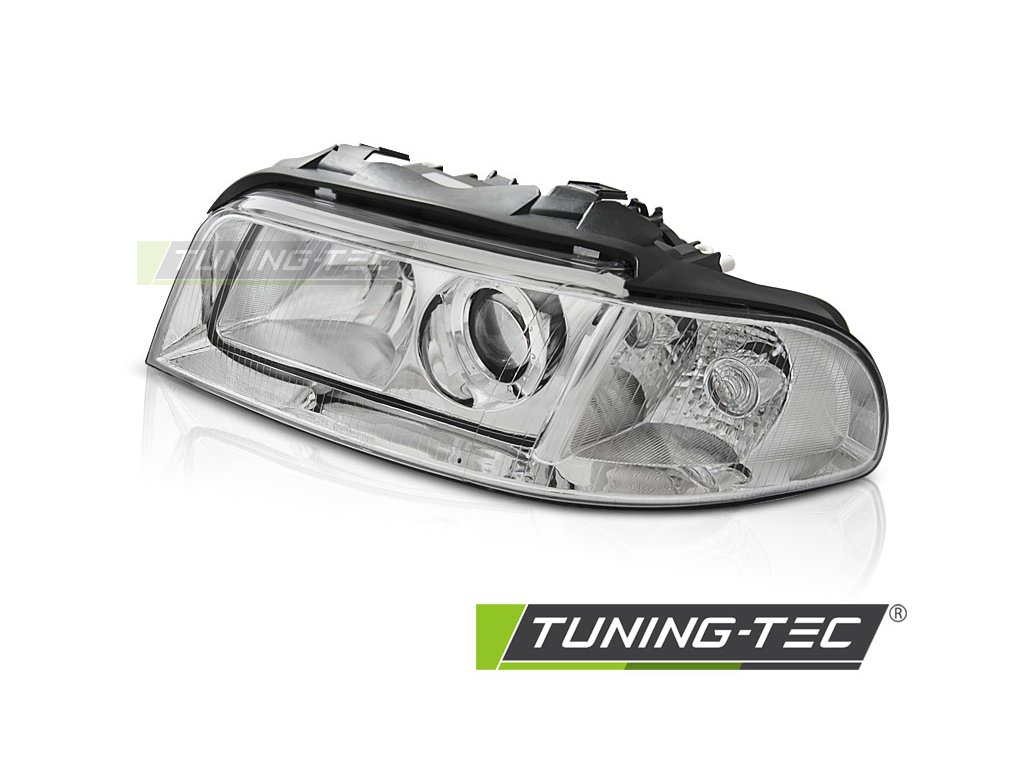 Přední světlo Audi A4 B5 99-00 TYC - chrom LEVÉ