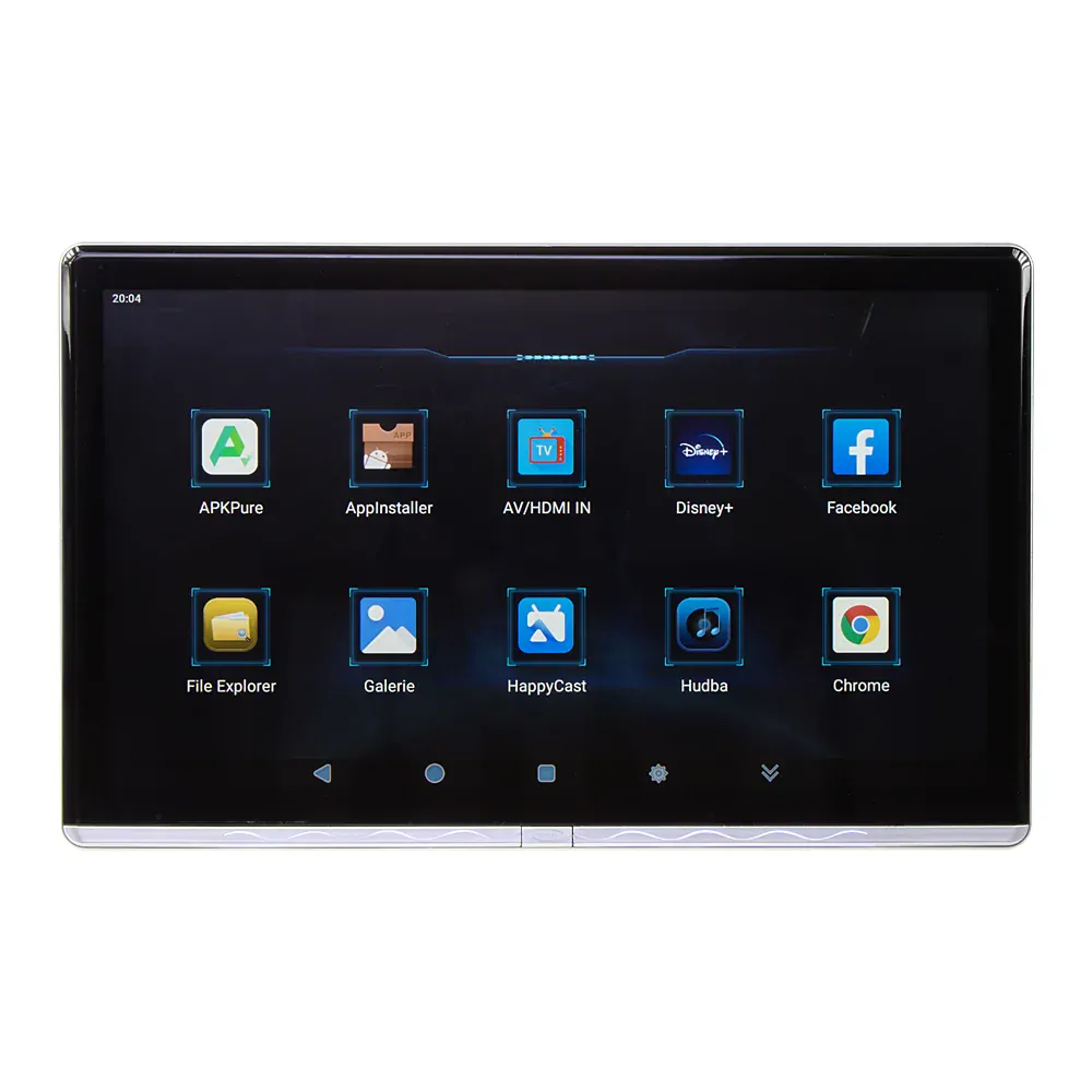 LCD monitor 12,3" OS Android/USB/SD/HDMI s držákem na opěrku