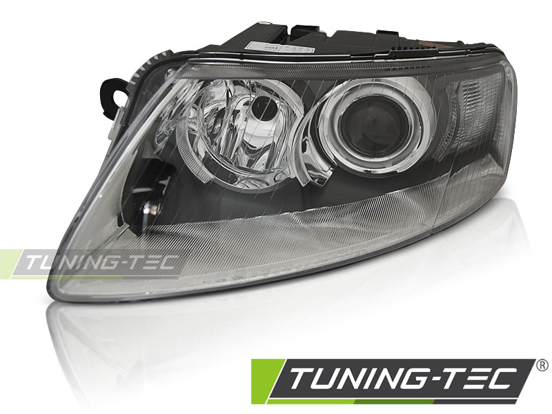 Přední světlo Audi A6 C6 04/04-08 XENON TYC - černé LEVÉ