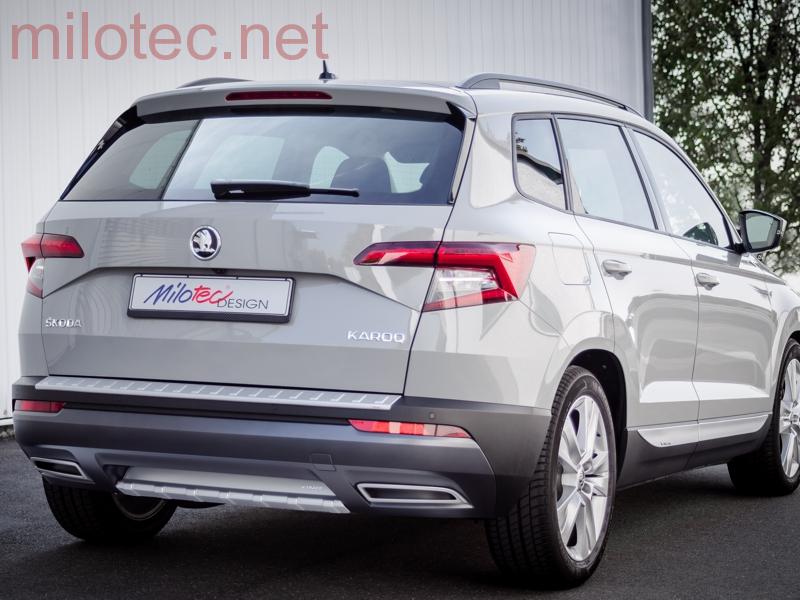 Dummy - koncovky výfuku, Alu Brush, Karoq