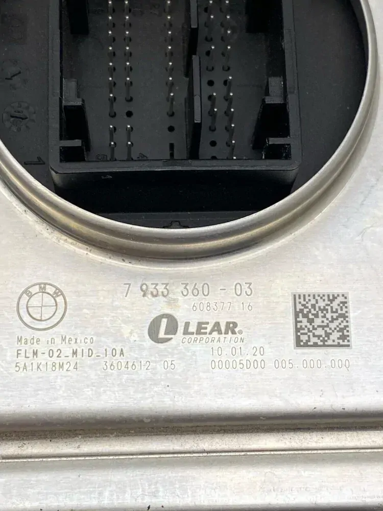 Řídící jednotka pro LED světla BMW X5 G