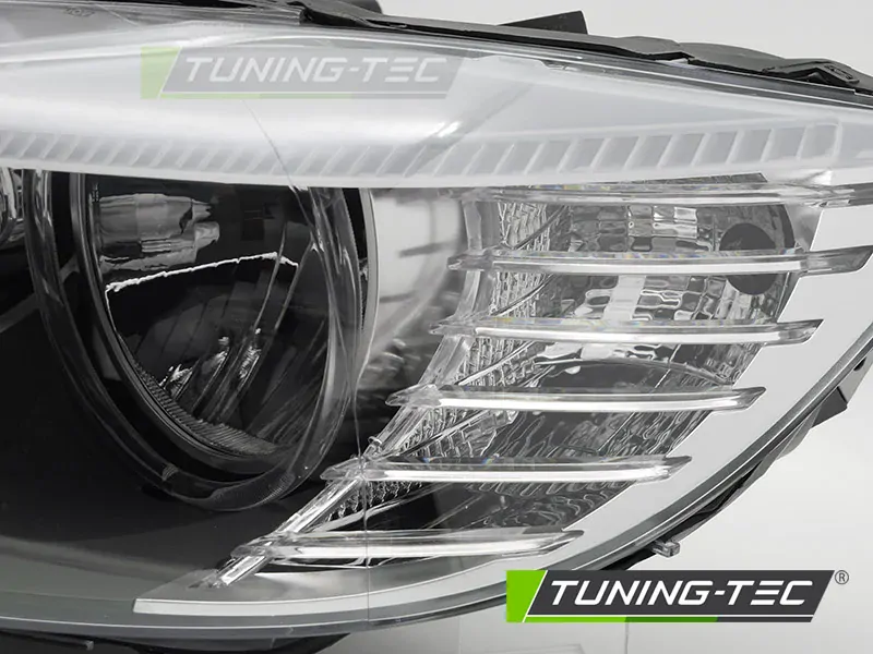 Přední světlo levé BMW E90 E91 LCI 09-11 černé