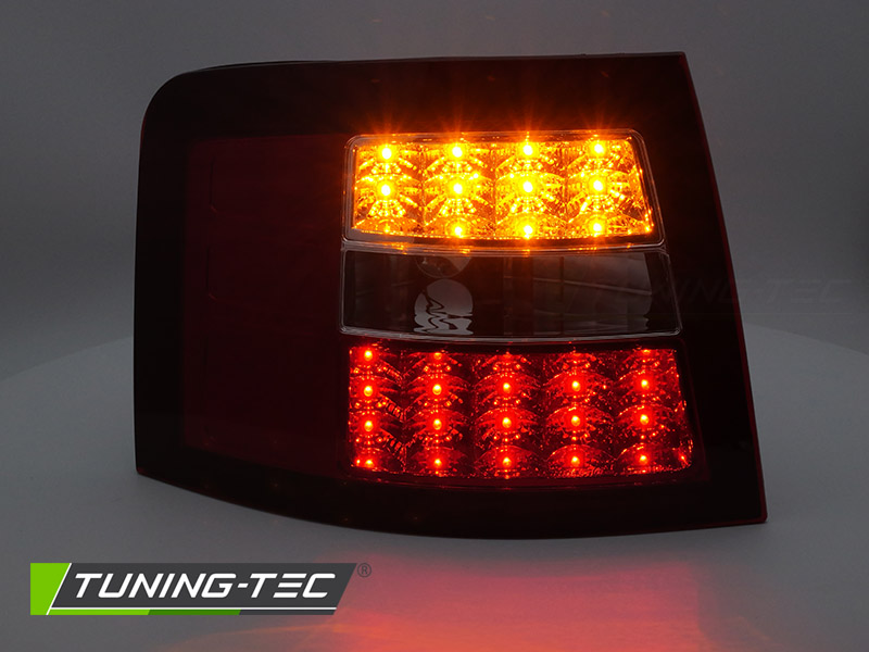 Zadní světla Audi A6 05.97-05.04 AVANT červená/kouřová LED
