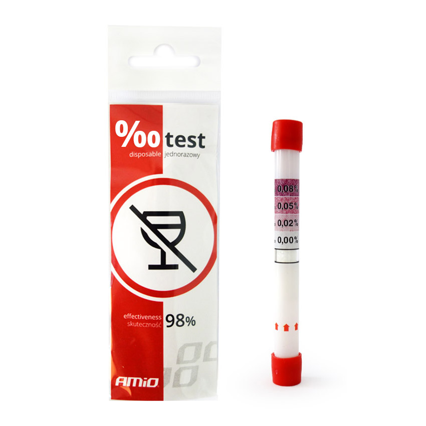 Jednorázový alkohol test