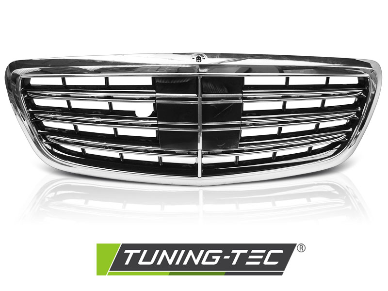 PŘEDNÍ MASKA MERCEDES W222, 2013-2018 AMG STYLE NIGHT VIEW