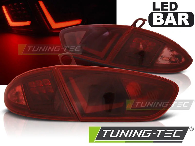 ZADNÍ SVĚTLA SEAT LEON 2009-2013, LED ČERVENÁ
