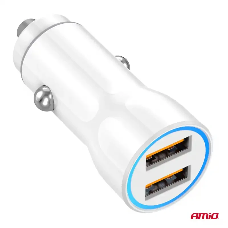 Nabíječka do auta 2x USB-A 12/24V