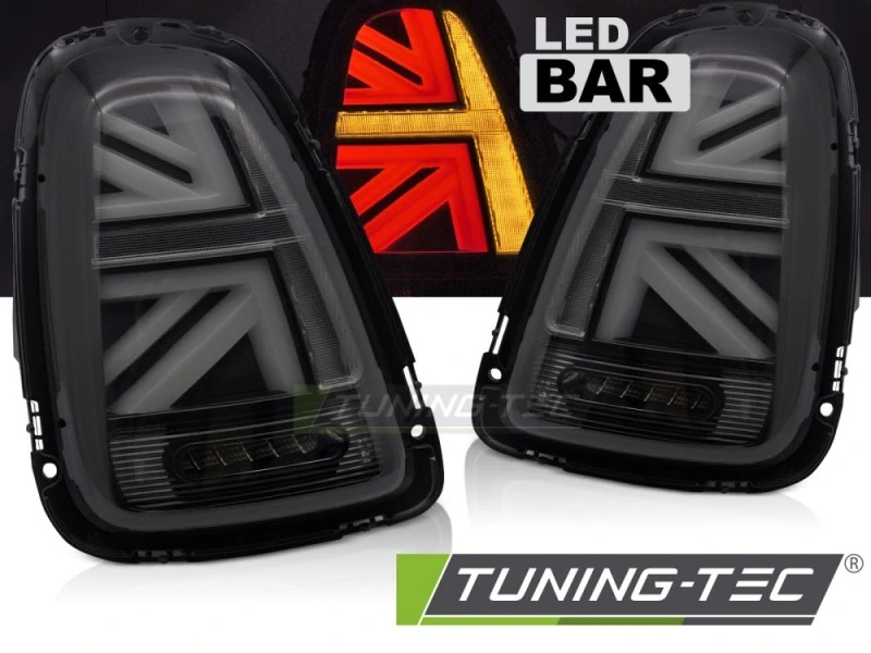 Zadní LED světla, světlomety, lampy Mini Cooper R56, R57, R58, R59, 2006-2014, kouřové