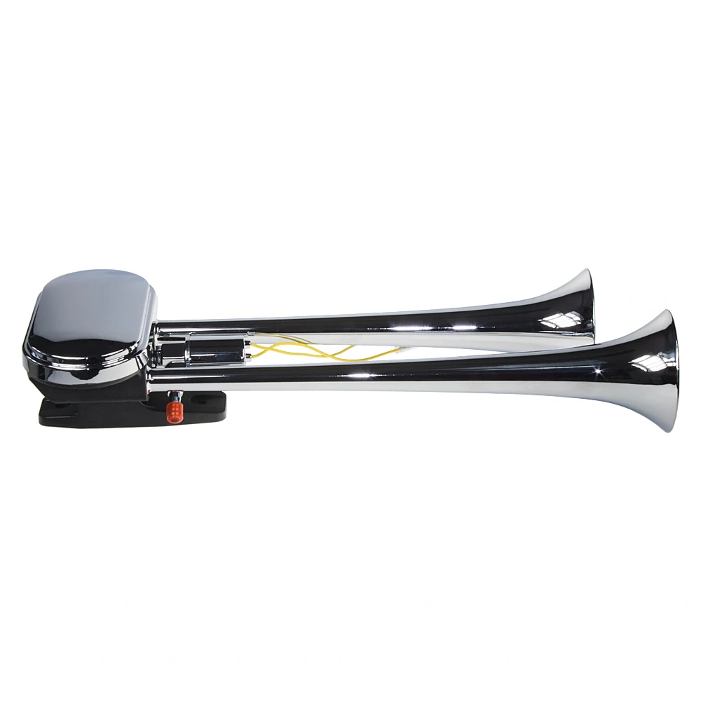 2-tónová fanfára 343mm, chromová, bez kompresoru