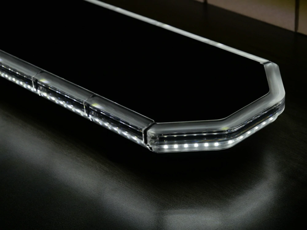 LED rampa 1080mm, oranžová+bílá, 12-30V, ECE R65