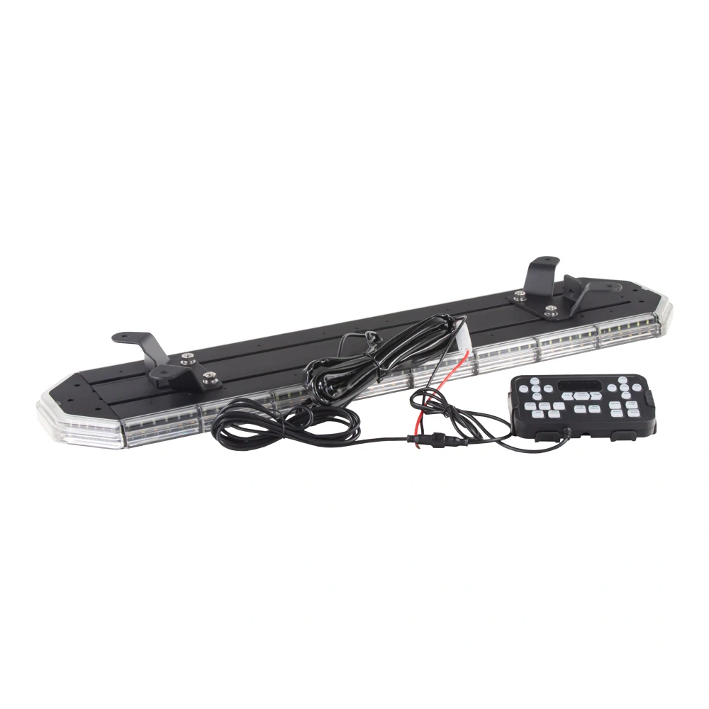 LED rampa 760mm, oranžová+bílá, 12-30V, ECE R65