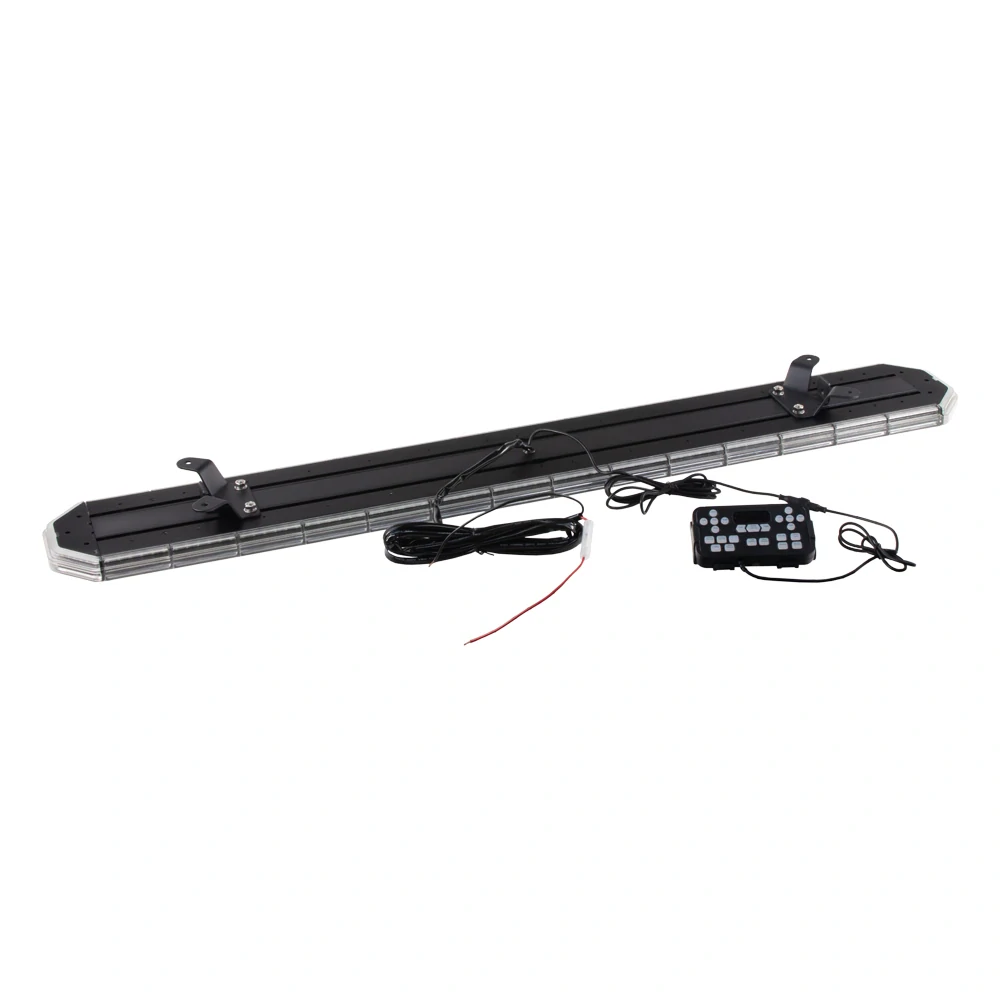 LED rampa 1240mm, oranžová+bílá, 10-30V, ECE R65