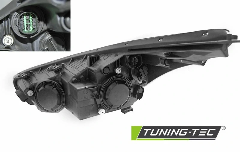 Přední světlomety, světla, lampy Kia Ceed 2012-2018, LED černé