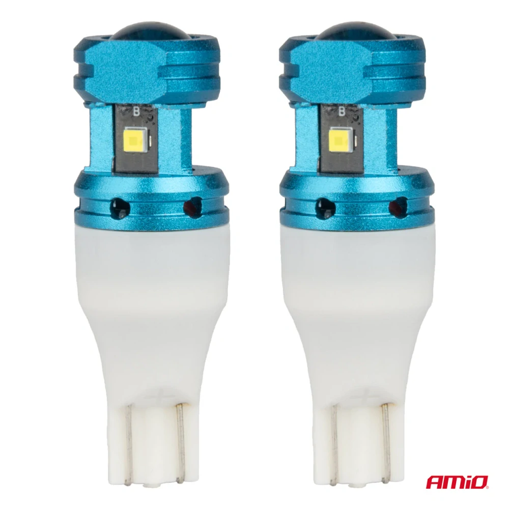 LED žárovky CANBUS T15 W16W 4SMD 1860XS Bílé 12V 24V AMiO