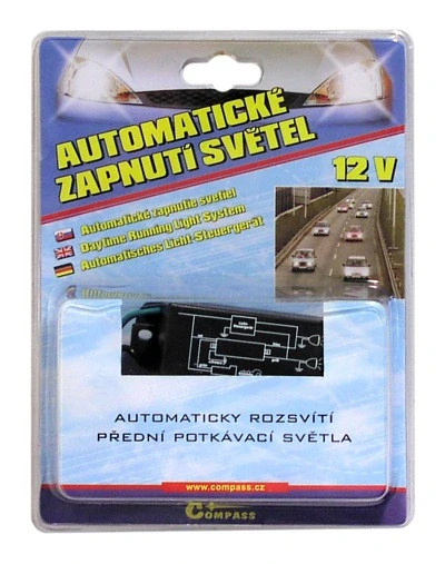 Modul pro automatické rozsvěcování světel - pro starší typy vozů 12V - Compass
