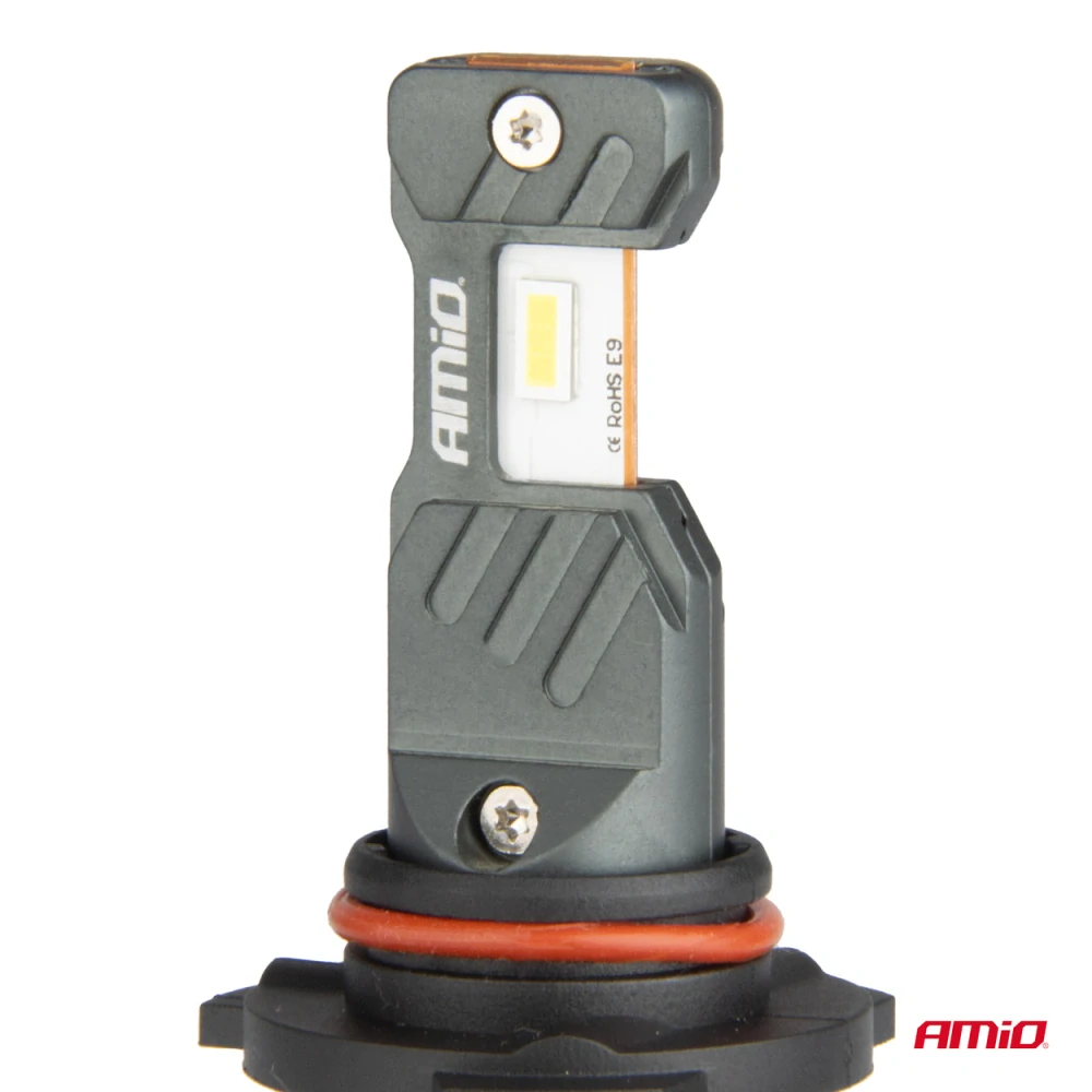 LED žárovky hlavního svícení Hybrid série HB3 HIR1 H10 6000K Canbus 60W AMIO
