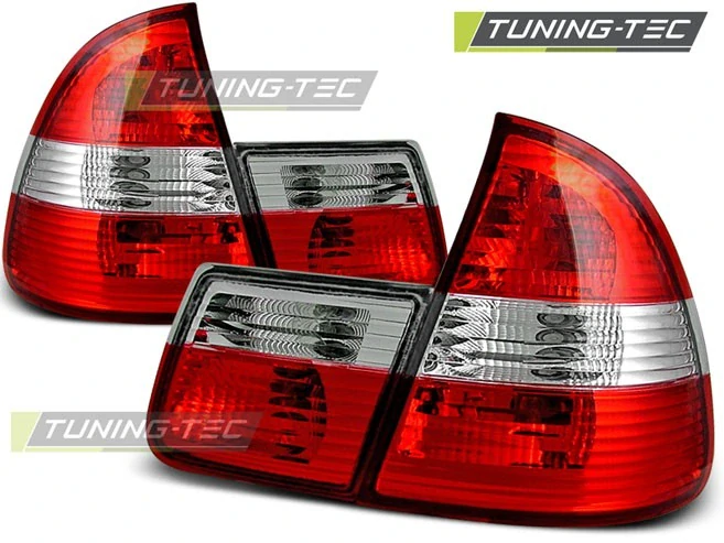Zadní světla, lampy BMW E46 combi, 1999-2005, bílé, červené LTBM27