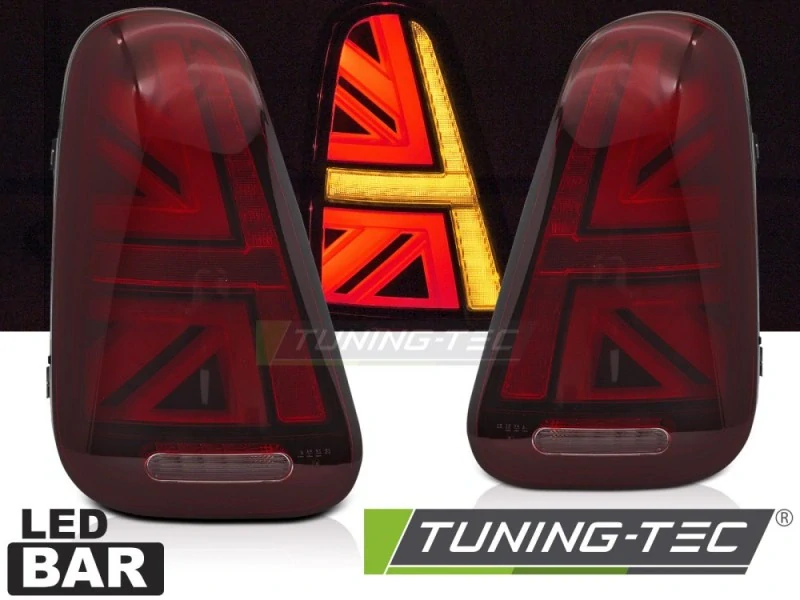 Zadní LED světla, světlomety, lampy Mini Cooper R50, R52, R53 2001-2006, červené